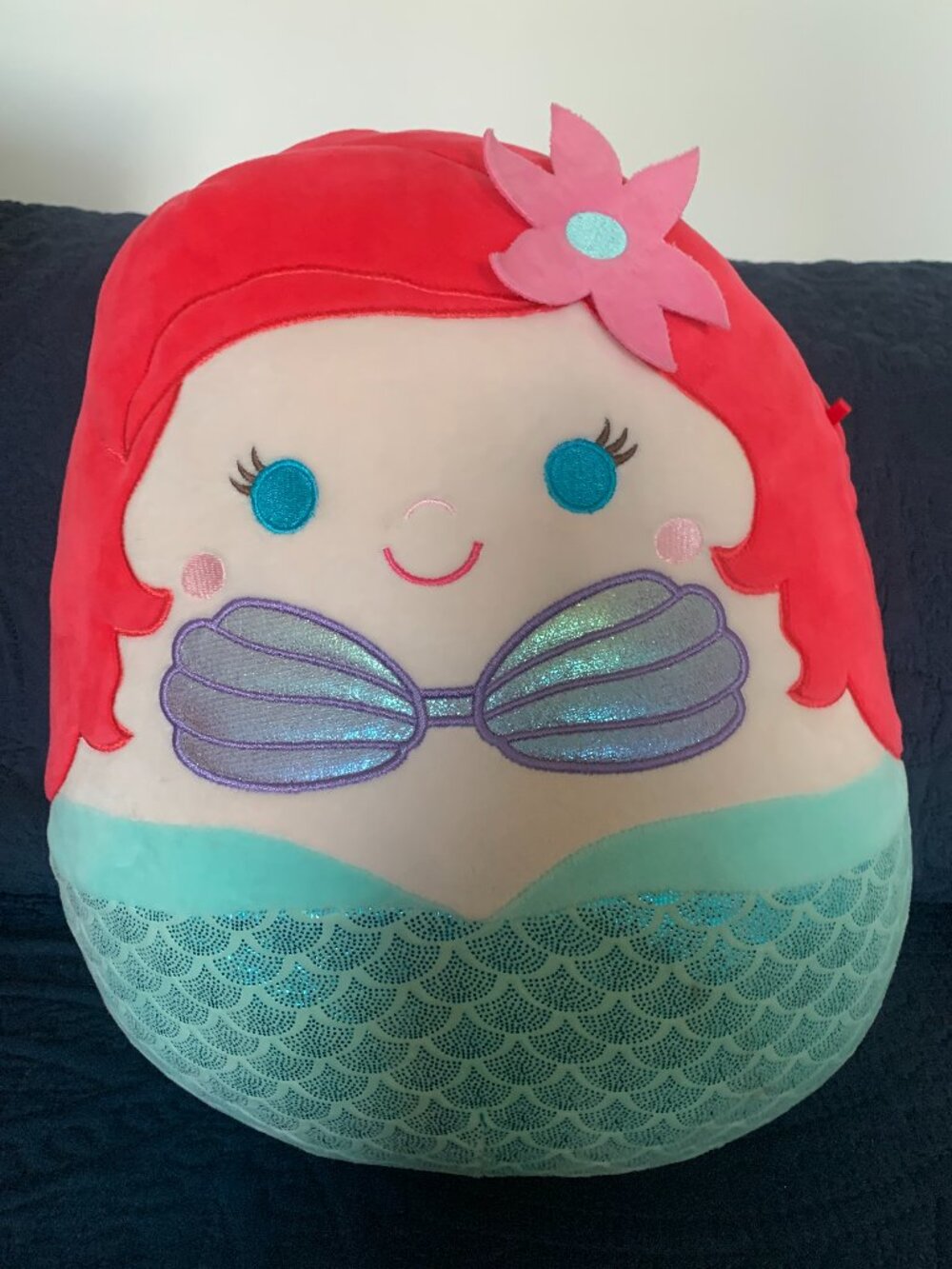 16 inch Squishmallows Disney Princess Ariel Plush Toy